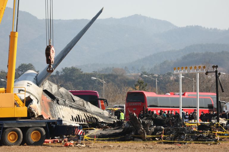 韩国表示，从济州岛航空公司驾驶舱记录器中提取的初步数据